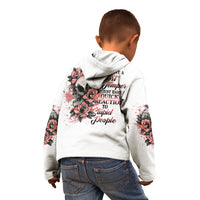 I Don't Have A Short Temper Kid Hoodie - Wonder Print Shop