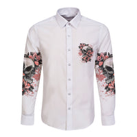 I Don't Have A Short Temper Long Sleeve Button Shirt - Wonder Print Shop