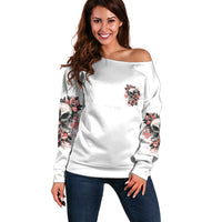 I Don't Have A Short Temper Off Shoulder Sweater - Wonder Print Shop