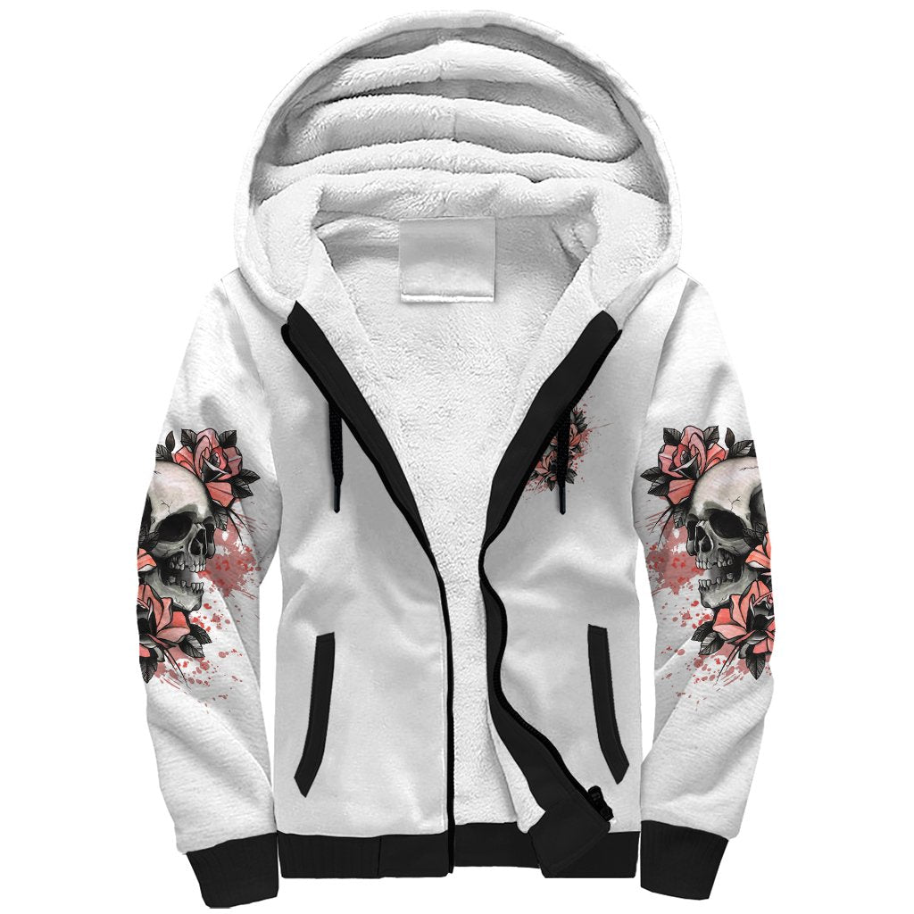I Don't Have A Short Temper Sherpa Hoodie - Wonder Print Shop