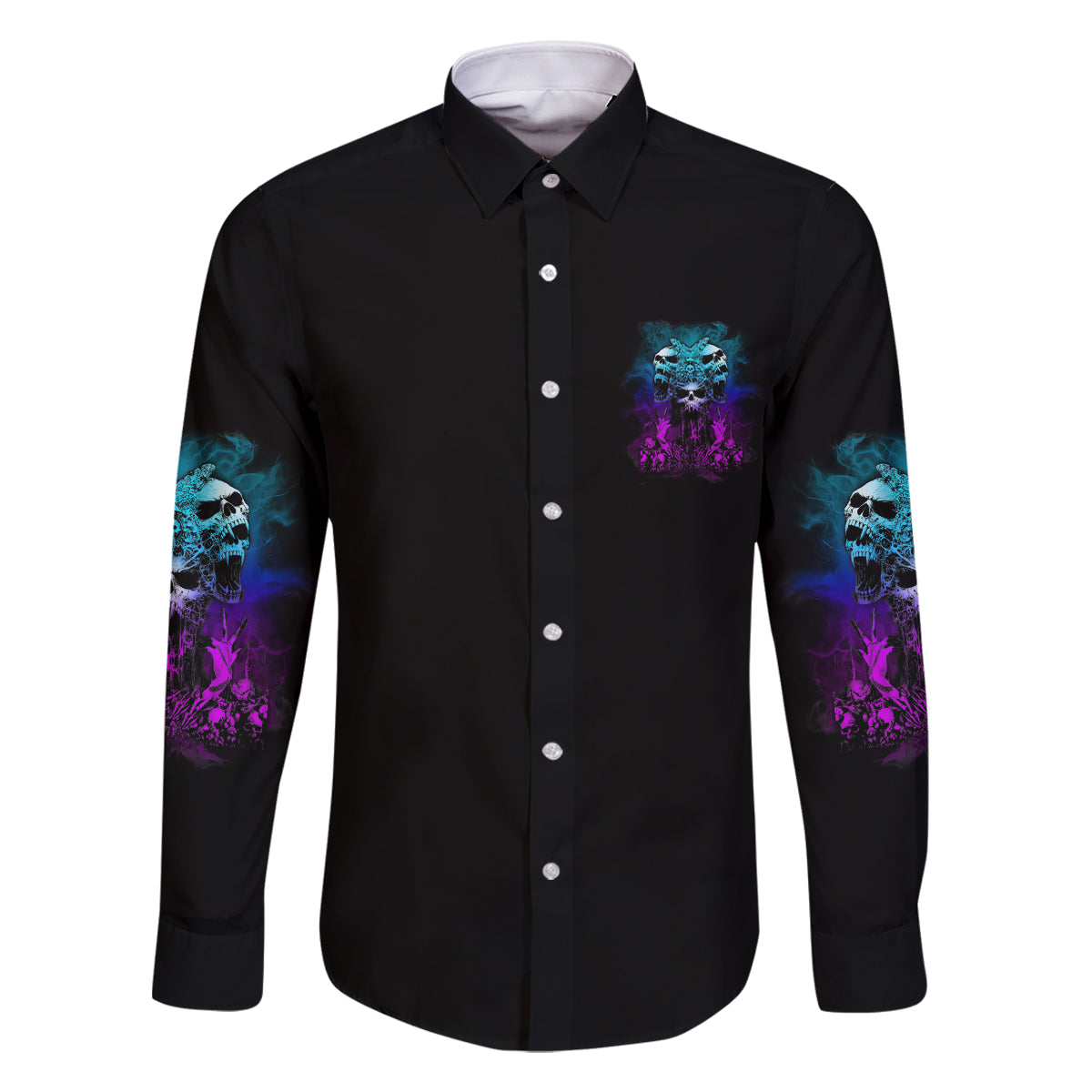 One Day Let My Demons Out To Play Family Matching Off Shoulder Short Dress and Hawaiian Shirt - Wonder Print Shop