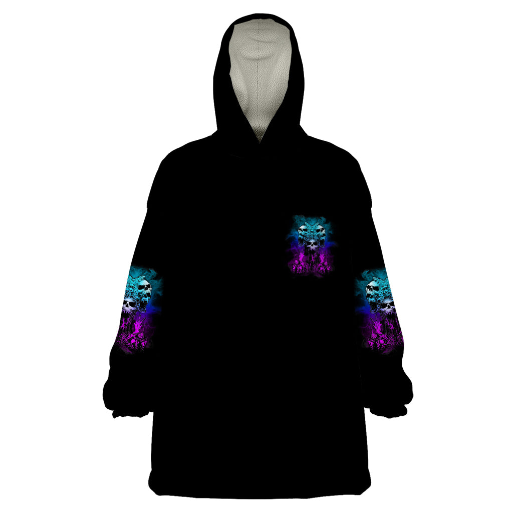 One Day Let My Demons Out To Play Wearable Blanket Hoodie - Wonder Print Shop
