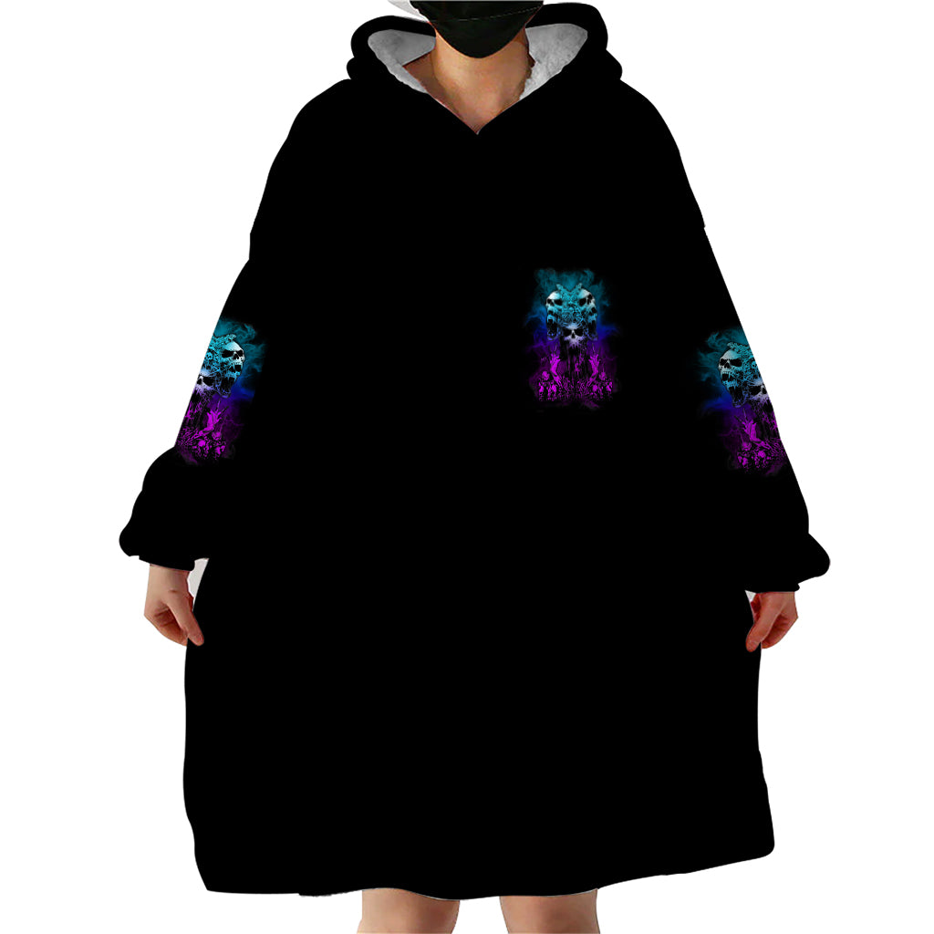 One Day Let My Demons Out To Play Wearable Blanket Hoodie - Wonder Print Shop