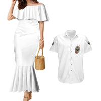 I Don't Need A Middle Skull Couples Matching Mermaid Dress and Hawaiian Shirt - Wonder Print Shop