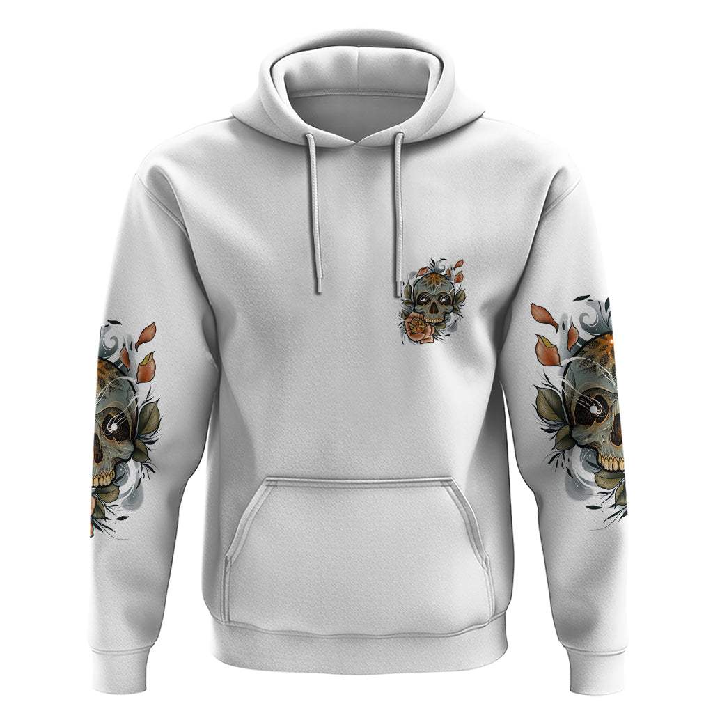 I Don't Need A Middle Skull Hoodie - Wonder Print Shop