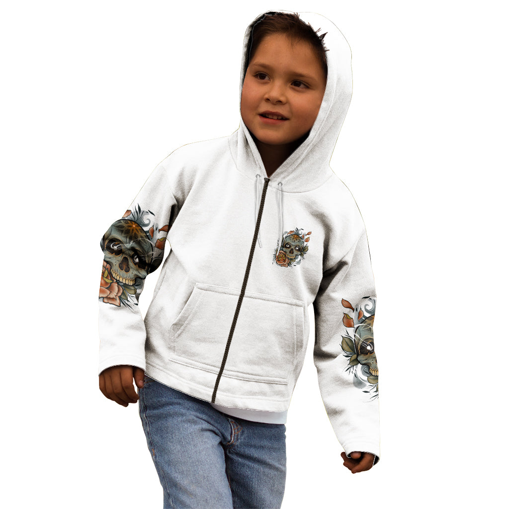 I Don't Need A Middle Skull Kid Hoodie - Wonder Print Shop