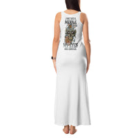 I Don't Need A Middle Skull Tank Maxi Dress - Wonder Print Shop