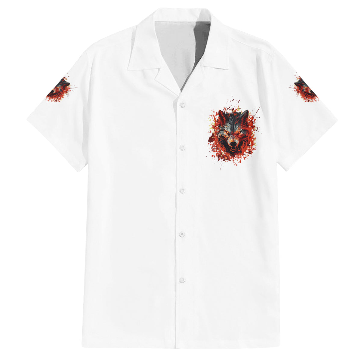 Judge Me When Wolf Family Matching Off Shoulder Short Dress and Hawaiian Shirt - Wonder Print Shop