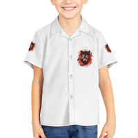 Judge Me When Wolf Family Matching Off Shoulder Short Dress and Hawaiian Shirt - Wonder Print Shop