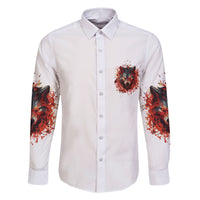 Judge Me When Wolf Family Matching Short Sleeve Bodycon Dress and Hawaiian Shirt - Wonder Print Shop