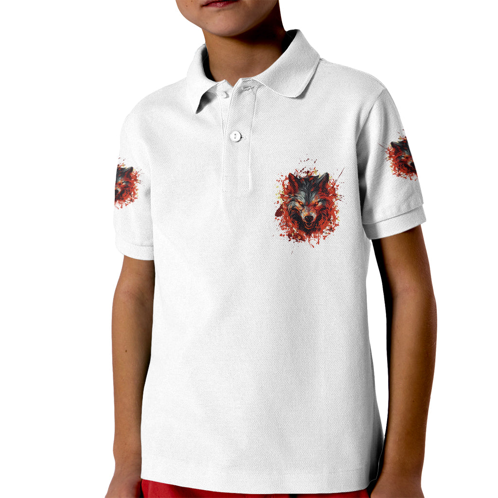 Judge Me When Wolf Kid Polo Shirt - Wonder Print Shop
