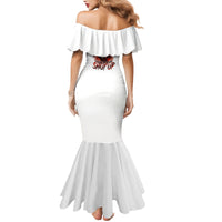 Judge Me When Wolf Mermaid Dress - Wonder Print Shop