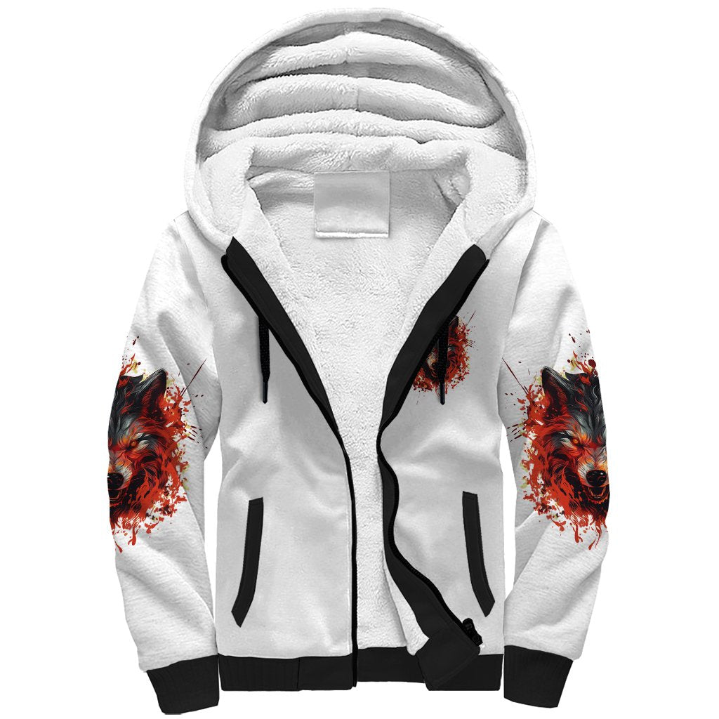 Judge Me When Wolf Sherpa Hoodie - Wonder Print Shop