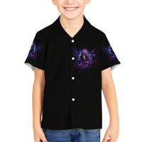 My Attitude Is Having Technical Problems Family Matching Short Sleeve Bodycon Dress and Hawaiian Shirt - Wonder Print Shop