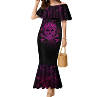 Can You See The F You Skull Rose Family Matching Mermaid Dress and Hawaiian Shirt - Wonder Print Shop