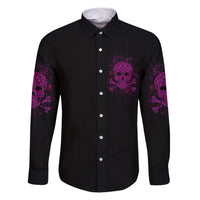 Can You See The F You Skull Rose Family Matching Puletasi Dress and Hawaiian Shirt - Wonder Print Shop