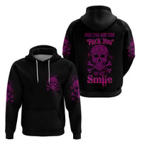 Can You See The F You Skull Rose Hoodie - Wonder Print Shop