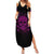 Can You See The F You Skull Rose Summer Maxi Dress - Wonder Print Shop