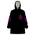Can You See The F You Skull Rose Wearable Blanket Hoodie - Wonder Print Shop