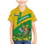 Comoros Family Matching Mermaid Dress and Hawaiian Shirt with National Flag Lemur Design and Ylang Ylang Flower Pattern