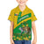 Comoros Family Matching Tank Maxi Dress and Hawaiian Shirt with National Flag Lemur Design and Ylang Ylang Flower Pattern