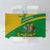 Comoros Tablecloth with National Flag Lemur Design and Ylang Ylang Flower Pattern