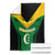 Comoros Blanket with National Colors Green Yellow Black Crescent Moon and Stars Emblem