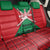 Oman Back Car Seat Cover with National Flag Colors and Crossed Khanjar Emblem Design