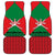 Oman Car Mats with National Flag Colors and Crossed Khanjar Emblem Design