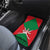 Oman Car Mats with National Flag Colors and Crossed Khanjar Emblem Design