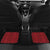 Oman Car Mats with National Flag Colors and Falcon Soaring Graphic Design