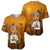 Oman Baseball Jersey with Traditional Camel Character and Desert Silhouette Design