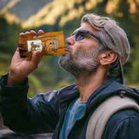 Oman 4 in 1 Can Cooler Tumbler with Traditional Camel Character and Desert Silhouette Design