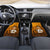 Oman Car Mats with Traditional Camel Character and Desert Silhouette Design