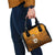 Oman Shoulder Handbag with Traditional Camel Character and Desert Silhouette Design