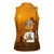 Oman Women Sleeveless Polo Shirt with Traditional Camel Character and Desert Silhouette Design