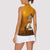Oman Women Sleeveless Polo Shirt with Traditional Camel Character and Desert Silhouette Design