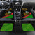 Oman Car Mats with Camel Landscape and Geometric Pattern Design
