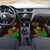 Oman Car Mats with Camel Landscape and Geometric Pattern Design