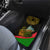 Oman Car Mats with Camel Landscape and Geometric Pattern Design