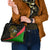Oman Shoulder Handbag with Camel Landscape and Geometric Pattern Design