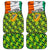 Ireland Car Mats with Irish Flag Harp and Shamrock Pattern Design