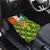 Ireland Car Mats with Irish Flag Harp and Shamrock Pattern Design