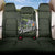 Celtic Ireland Back Car Seat Cover with Irish Flag Castle and Knotwork Design