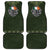 Celtic Ireland Car Mats with Irish Flag Castle and Knotwork Design