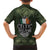 Celtic Ireland Kid Hawaiian Shirt with Irish Flag Castle and Knotwork Design