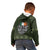Celtic Ireland Kid Hoodie with Irish Flag Castle and Knotwork Design