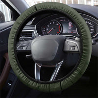 Celtic Ireland Steering Wheel Cover with Irish Flag Castle and Knotwork Design