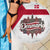 Denmark Beach Blanket with Cityscape Print and Royal Coat of Arms Design
