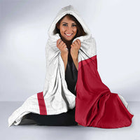 Denmark Hooded Blanket with Cityscape Print and Royal Coat of Arms Design